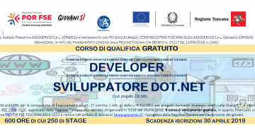 DEVELOPER – Corso Gratuito Sviluppatore DOT.NET