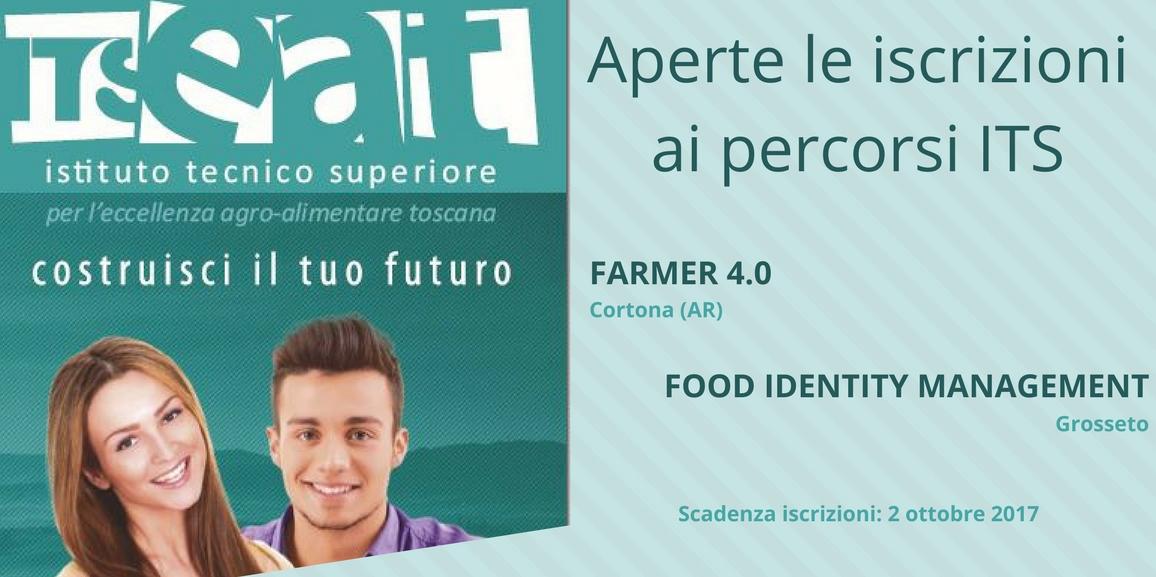 Aperte le iscrizioni ai percorsi ITS EAT