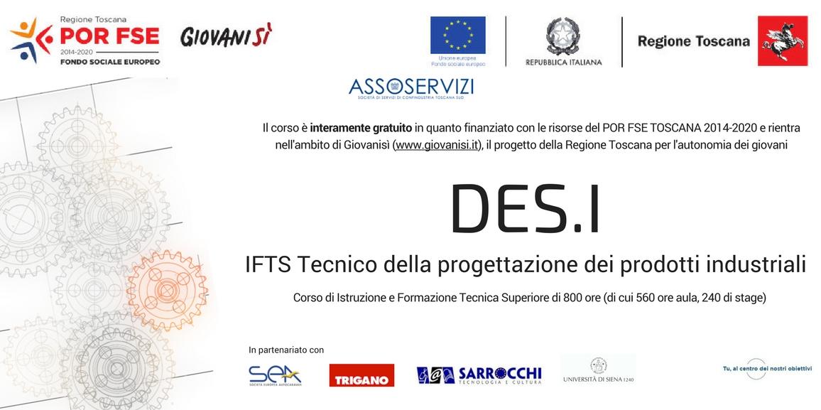 Presentazione del corso gratuito IFTS Des.I