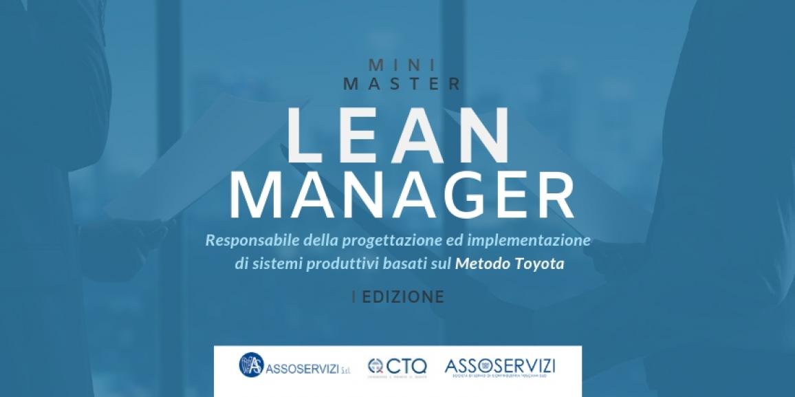 Mini Master LEAN MANAGER – I Edizione